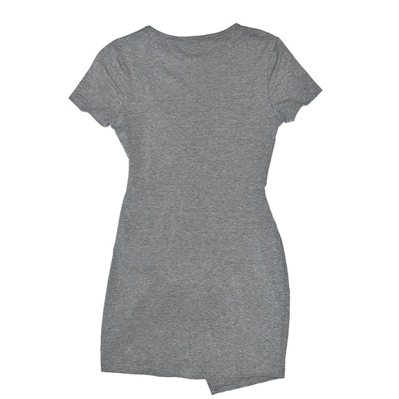 Superdown Gwinne Gray Wrap Dress Size Small - Picture 6 of 14